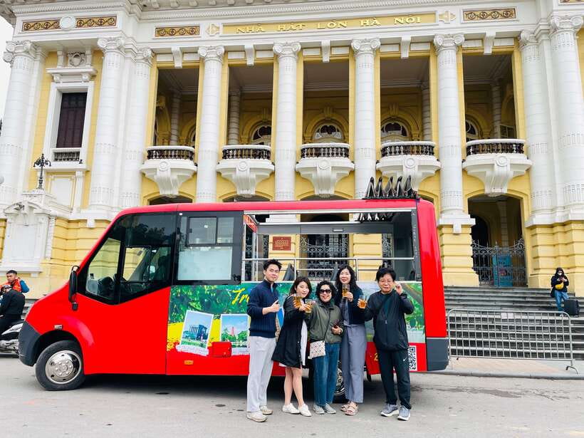 Hanoi Exclusive Craft Beer Bus: Cultural Sightseeing Tour - Train Street and the close-up railway view