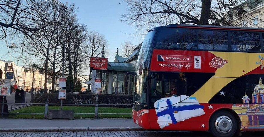 Helsinki: Bus Tour with Audio Guide - Löyly gives you a sea-view photo stop
