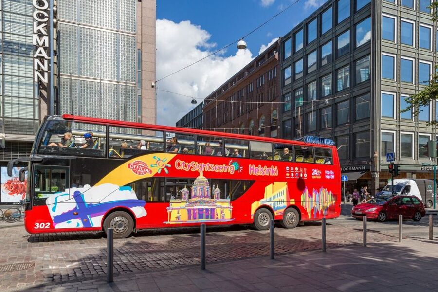 Helsinki: City Sightseeing Hop-On Hop-Off Bus Tour - Stops 13 to 15: Art, the Rock Church, and Sibelius