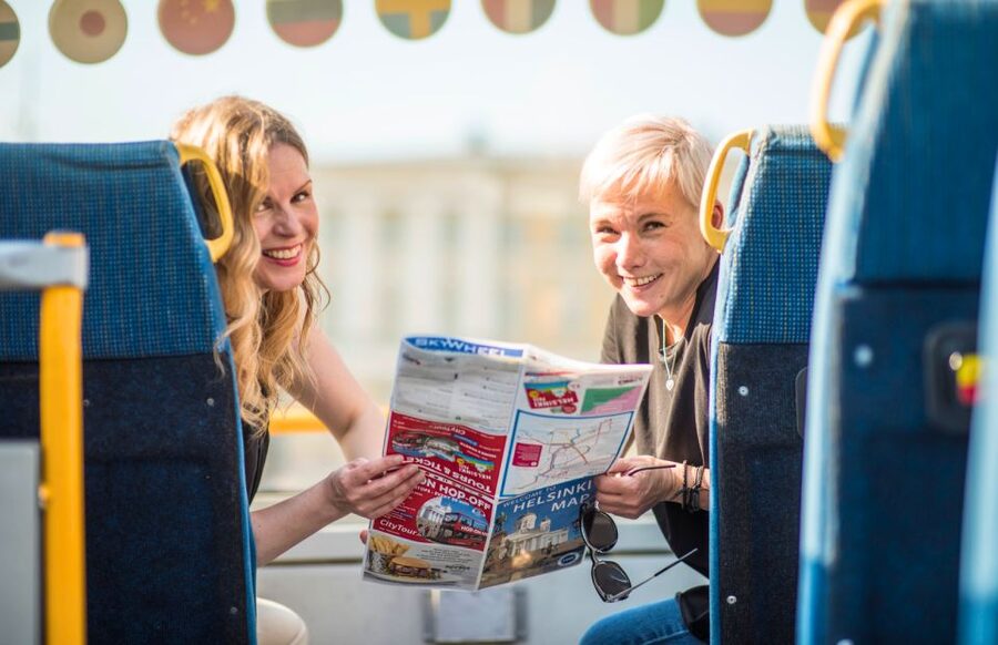 Helsinki: Hop-On Hop-Off City Bus Tour - Senate Square, the harbor, and Helsinki’s grand center