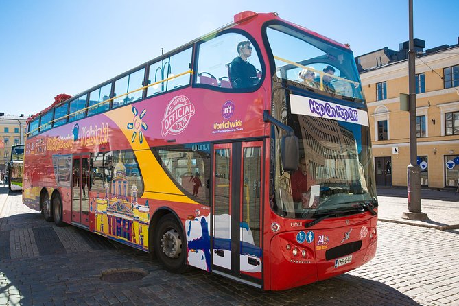 Helsinki Supersaver: Hop On-Hop Off Bus and Helsinki Canal Cruise - The Southern Waterfront, Parks, and Art Nouveau