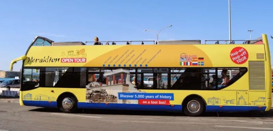 Heraklion: Hop-on Hop-off Open Top Bus Sightseeing Tour - Key points to know before you ride