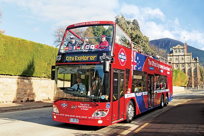 Hobart Hop-On Hop-Off Bus & Richmond Village Tour - The 90-Minute Red Decker City Loop