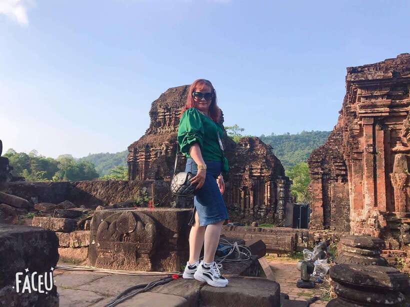 Hoi An: My Son Ruins; Bus-Boat-Cultural Show-Lunch-Guide - Inside the sanctuary with Mr. Power