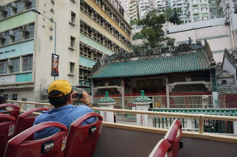 Hong Kong: Big Bus Hop-On Hop-Off Tour & Optional Peak Tram - The Green Route: Repulse Bay and Stanley