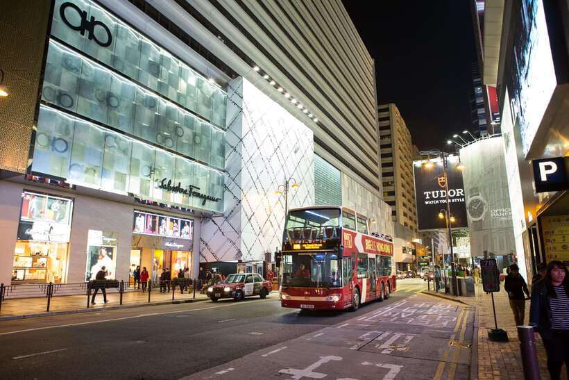 Hong Kong: Panoramic Night Tour of Kowloon by Open-top Bus - Finishing beside the harbor at Tsim Sha Tsui