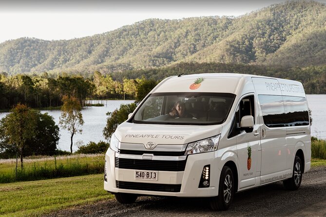 Hop on Hop Off Bus - Tamborine Mountain - The road up from Brisbane