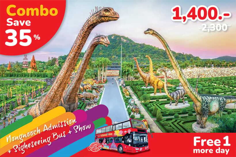 Hop-On Hop-Off Bus Tours and Nongnooch Pattaya Combo - The elephant show and what to expect