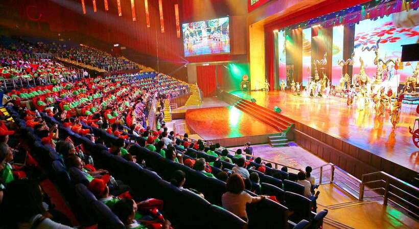 Hop-On Hop-Off Bus Tours and Nongnooch Pattaya Combo - The included sightseeing bus inside Nongnooch