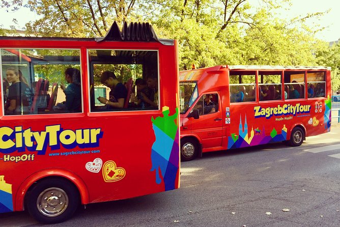 Hop On Hop Off Panoramic bus - Zagreb City Tour - Mirogoj Cemetery and the return to Palmotićeva