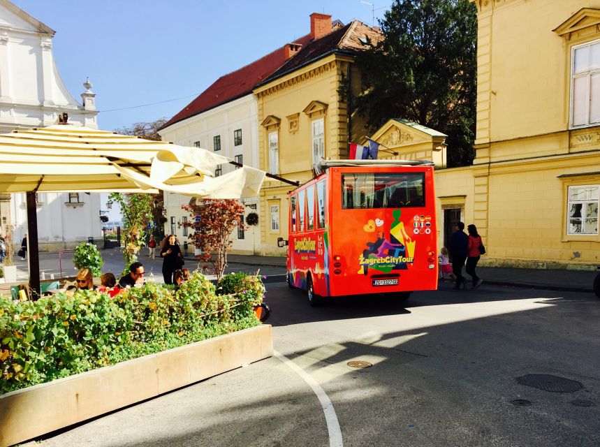 Hop On Hop Off Panoramic bus - Zagreb City Tour - Audio commentary, WiFi, and comfort