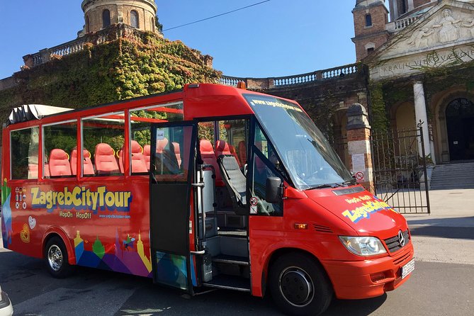 Hop On Hop Off Panoramic bus - Zagreb City Tour - From Palmotićeva to the city center