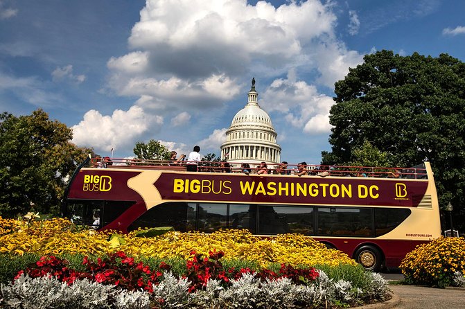 Hop-on Hop-off Sightseeing Tour by Open-top Bus with 18 Stops - Why the bus works well in Washington DC