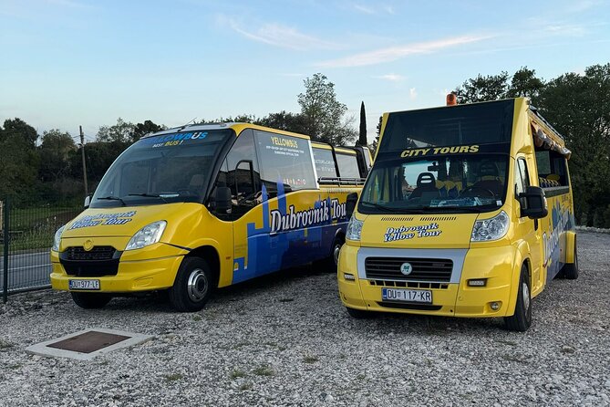 Hop-On Hop-Off Yellow Cabrio Tour: Discover Dubrovnik in 1.5 hour - Open-air comfort, weather and practical concerns