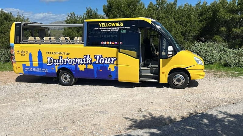 Hop-On Hop-Off Yellow Cabrio Tour: See Dubrovnik in 90mins - Key points at a glance