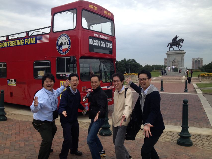 Houston: Guided City Tour by an Open-Top Double Decker Bus - Starting behind the Four Seasons Hotel