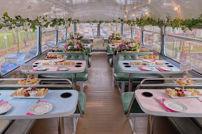 Irish Afternoon Tea on 1960s Vintage Bus in Dublin - Climbing aboard at St. Stephen’s Green