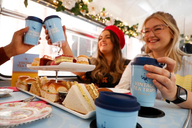 Irish Afternoon Tea on 1960s Vintage Bus in Dublin - Is $102.12 a fair price?