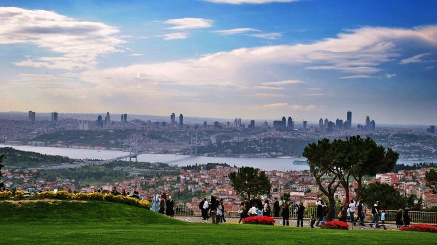 Istanbul: Europe and Asia Tour By Bus And Bosphorus Cruise - Pierre Loti Hill and the cable car