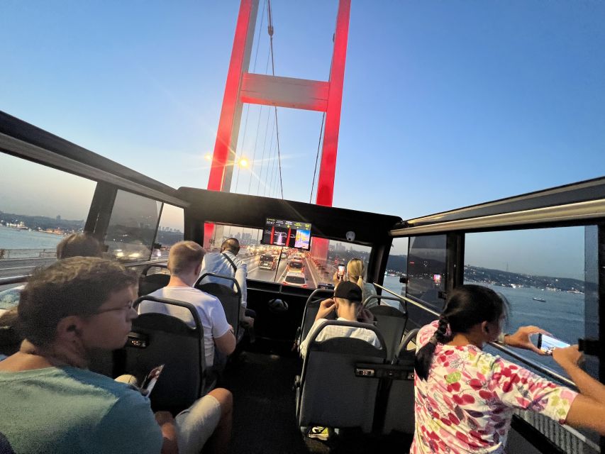 Istanbul: Two Continents Evening Bus Tour with Commentary - Commentary, Internet, And Comfort