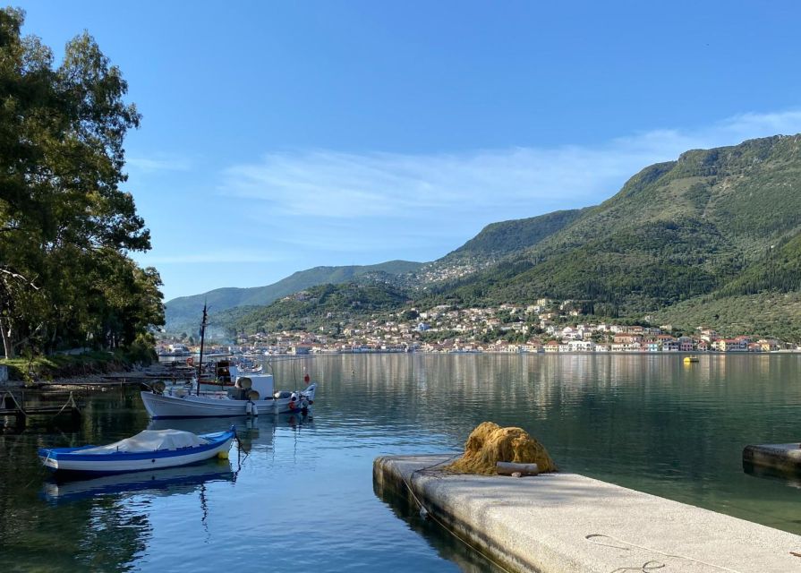 Ithaca Island Tour with Bus & Cruise with Swim Stops - Vathi: a graceful first stop by the horseshoe harbor