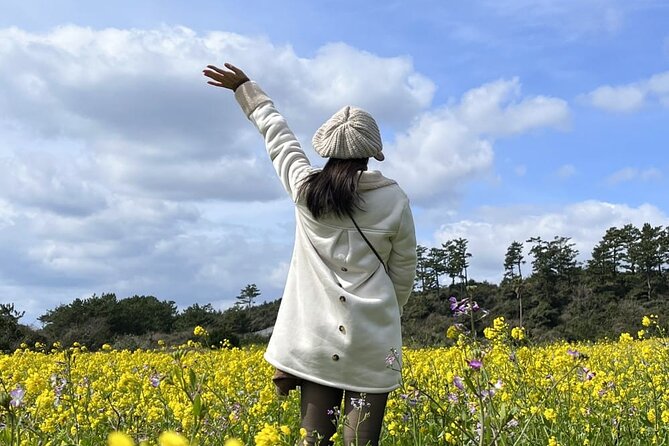 Jeju island Southern Unesco Mt.halla ONE day Bus Tour - Camellia Hill and the garden pause