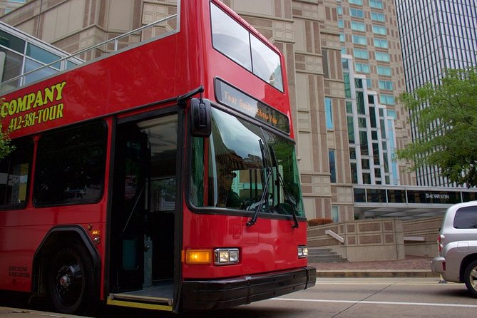 JUST THE TOUR - Double Decker bus sightseeing tour of Pittsburgh. - Starting in the South Side and climbing past the inclines