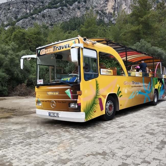 Kemer: Party Bus to Goynuk Canyon with Entrance Ticket - Getting there by party bus from Kemer