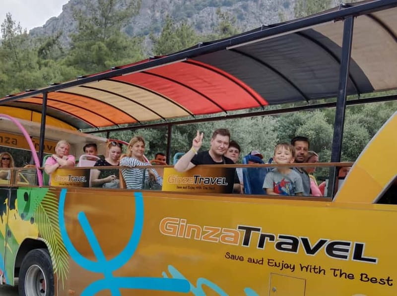 Kemer: Party Bus to Goynuk Canyon with Entrance Ticket - Entering the canyon and starting your visit