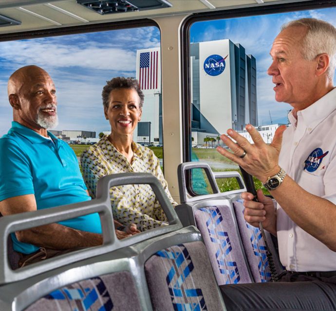 Kennedy Space Center: Entry Ticket with Explore Bus Tour - The route to Launch Complex 39 and the Vehicle Assembly Building