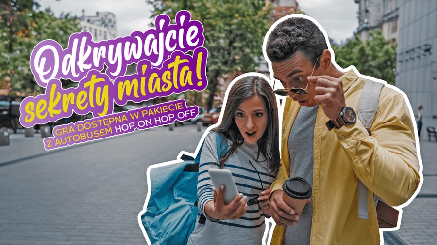 Krakow City SightSeeing hop on hop off bus and city game - City Teleport in Krakow’s Old Town