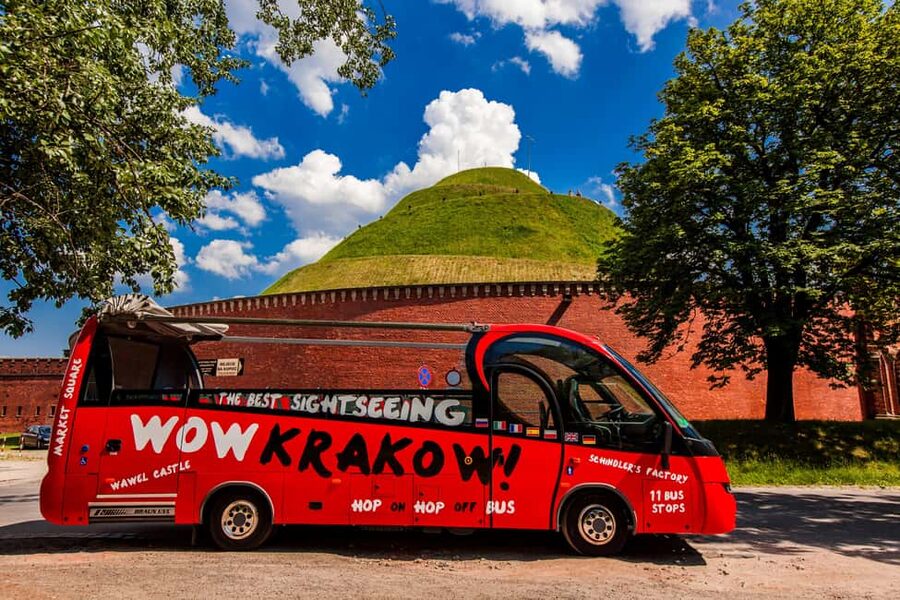 Krakow: Hop-On Hop-Off Bus Tour with Audio Guide - What this Krakow bus tour actually does