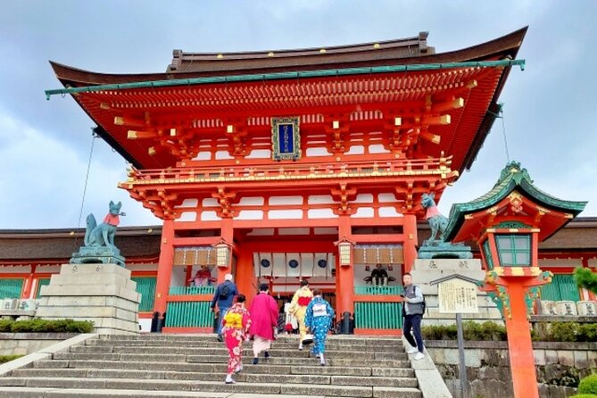 Kyoto 1 Day Golden Route Bus Tour - Fushimi Inari and its endless red gates