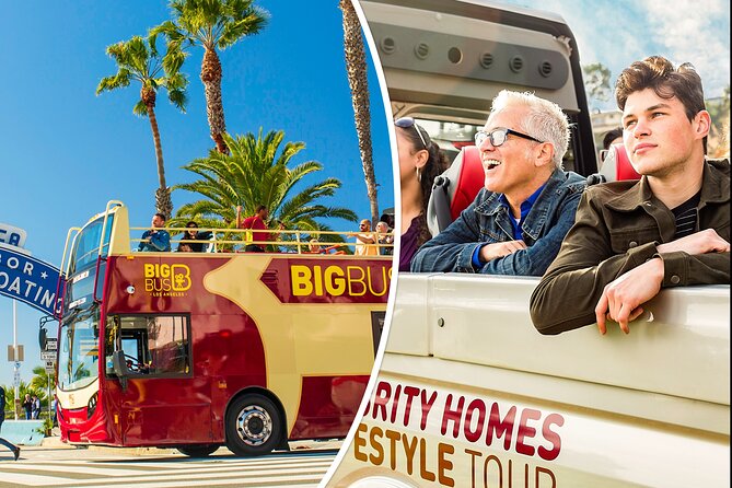 LA: Celebrity Homes and Lifestyle Tour and Hop-on Hop-off Tour - Key points to know