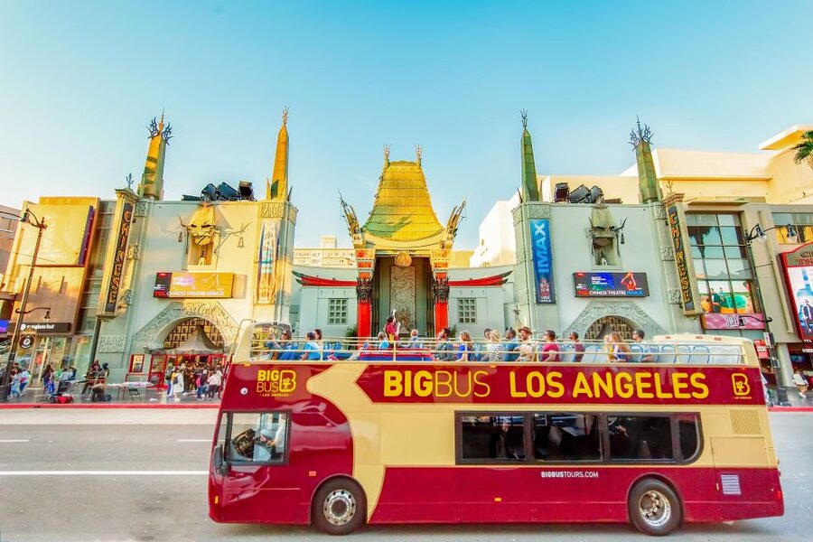 LA: Hop-on Hop-off Tour by Open-top Bus with 19 Stops - Blue Route: Santa Monica and the coast