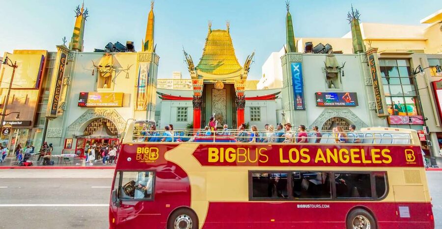 LA: Hop-on Hop-off Tour by Open-top Bus with 19 Stops - Red Route: Hollywood, West Hollywood, and Beverly Hills