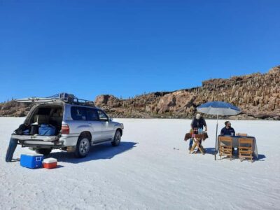 Uyuni tour ending in Atacama Chile by bus.