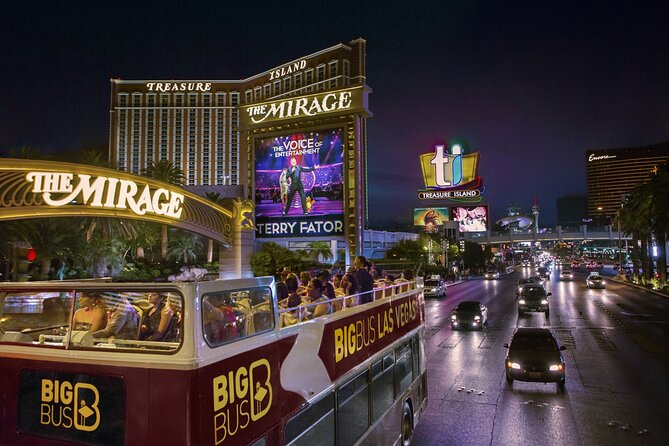 Las Vegas After Dark: Adult-only Night Tour with Free Drink - High Roller and the LINQ Promenade