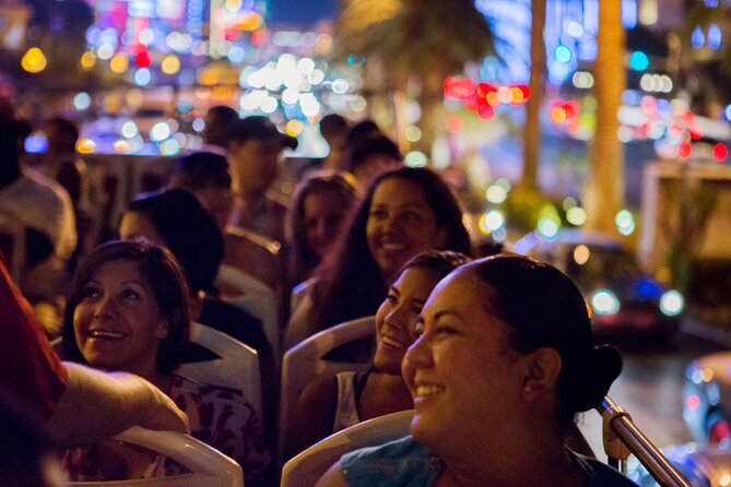 Las Vegas After Dark: Adult-only Night Tour with Free Drink - The Hard Rock Cafe meeting point and 7:15 p.m. start