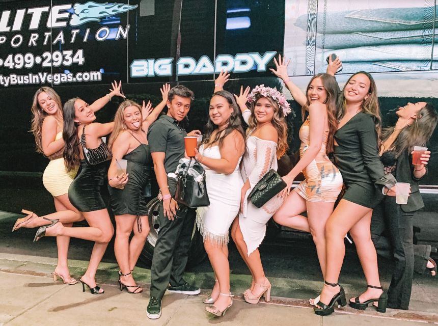 Las Vegas Fremont Street Bar Crawl (party bus add-on option) - Does $36 deliver enough value?