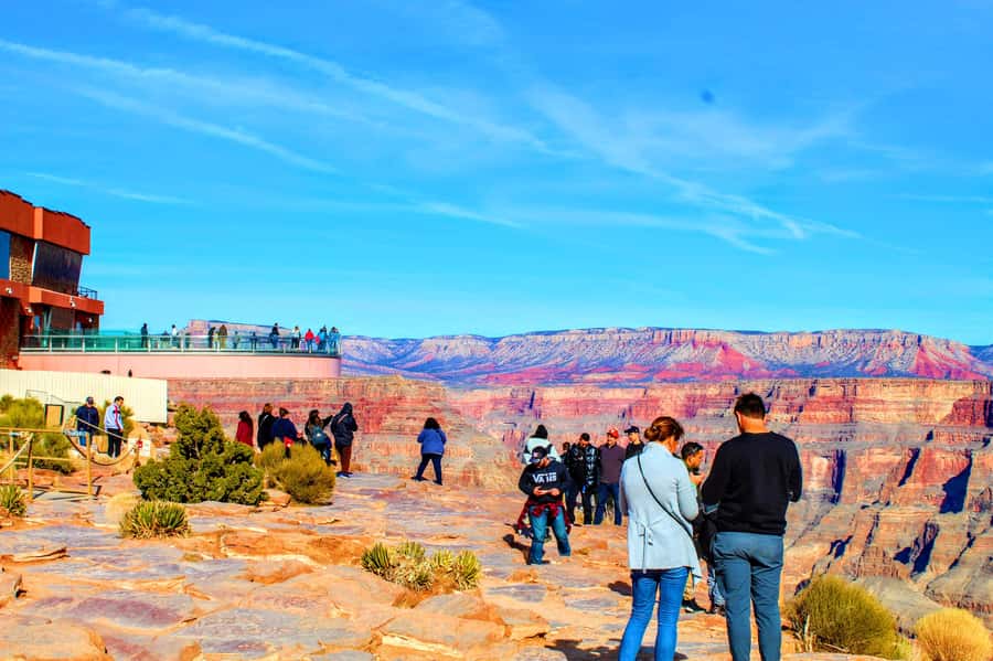 Las Vegas: Grand Canyon West Bus Tour with Guided Walk - Key points at a glance