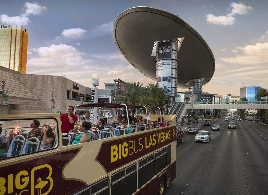 Las Vegas: Hop-on Hop-off Sightseeing Tour by Open-Top Bus - Weather, walking, and practical limits