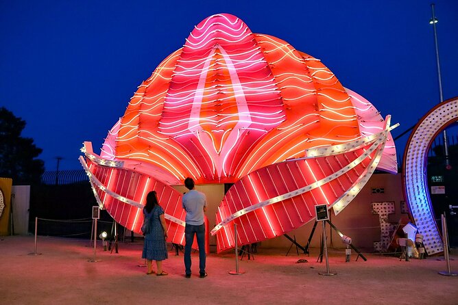 Las Vegas: Neon Museum Night Experience and Open-Top Bus Tour - The Welcome to Fabulous Las Vegas sign