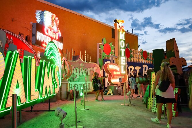 Las Vegas: Neon Museum Night Experience and Open-Top Bus Tour - Digital commentary and the human touch