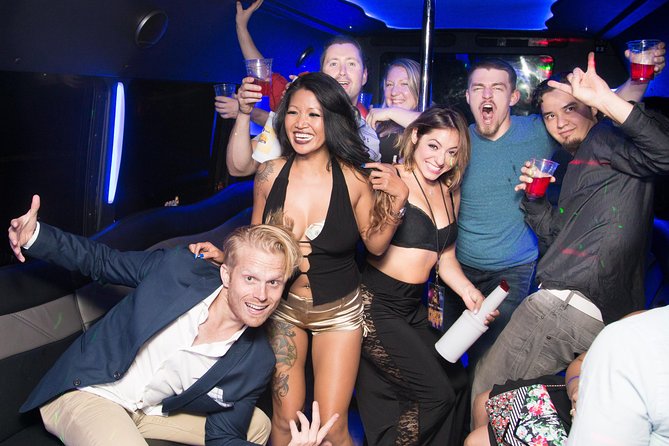 Las Vegas Nightclub or Pool Party Crawl with Luxury Party Bus - Your evening starts with a moving party