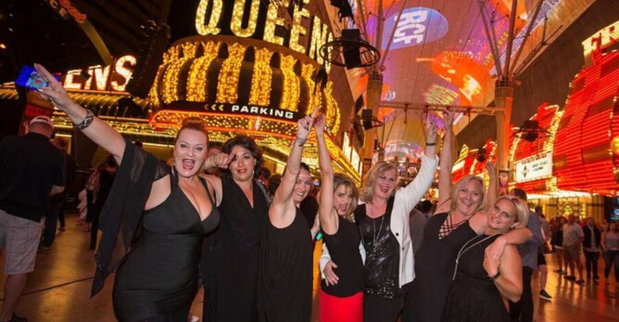 Las Vegas: Private Party Bus Tour Of Vegas Strip w Champagne - Taking in the Strip from a private bus
