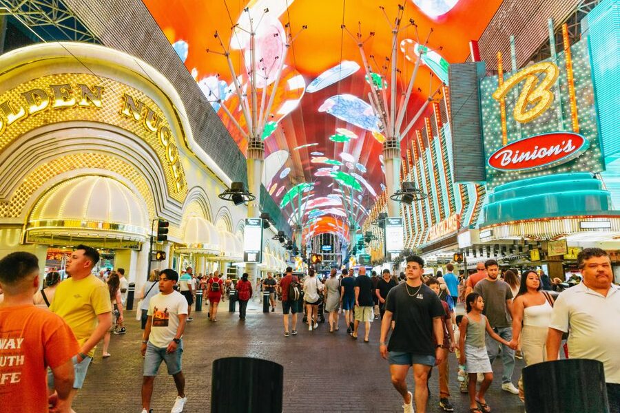 Las Vegas: Sightseeing Night Tour by Open-top Bus - Taking your seat on the open-top double-decker