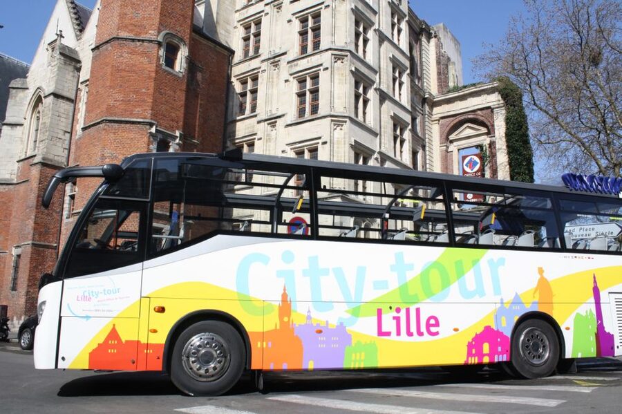 Lille Bus Tours - Starting at Palais Rihour in central Lille