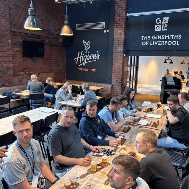 Liverpool: Brewery Bus Tour with 12 Beer and Pizza - A Bus Tour That Gets You Past the City Center