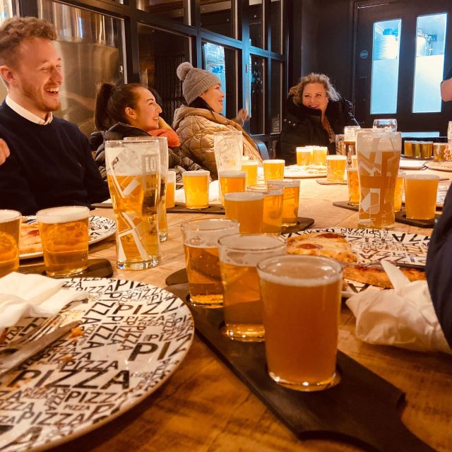 Liverpool: Brewery Bus Tour with 12 Beer and Pizza - Who Will Enjoy This Most?